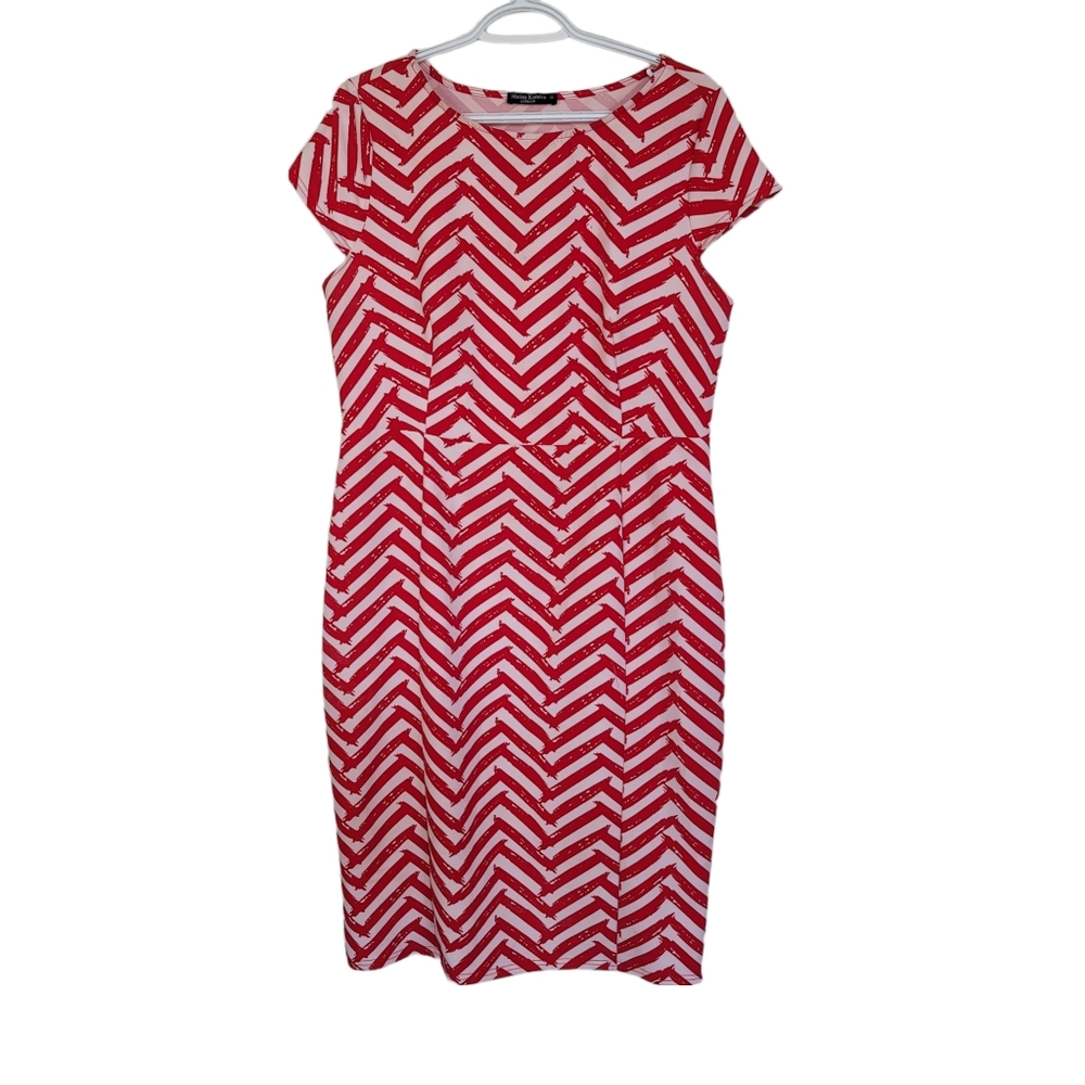 Marina Kaneva Red Dress UK16, US14